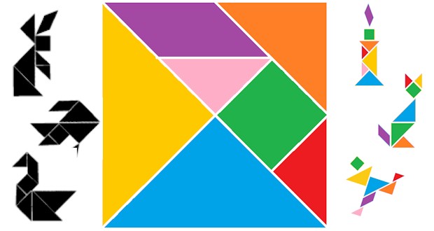 Tangram Puzzle Shapes and Ideas