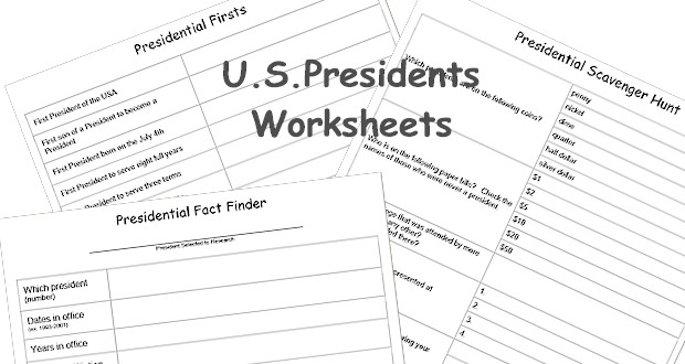 Printable President's Day Worksheets