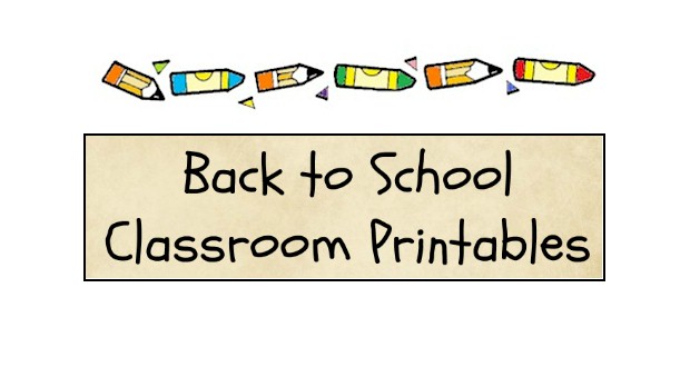 Teacher Contact Information - Back to School Printables