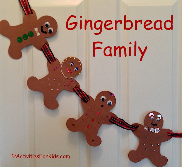 Gingerbread Family of Gingerbread Men (Women and Children ;)