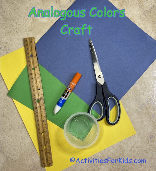 Analogous Colors Supplies