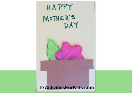 Mother's Day Seed Packet Card