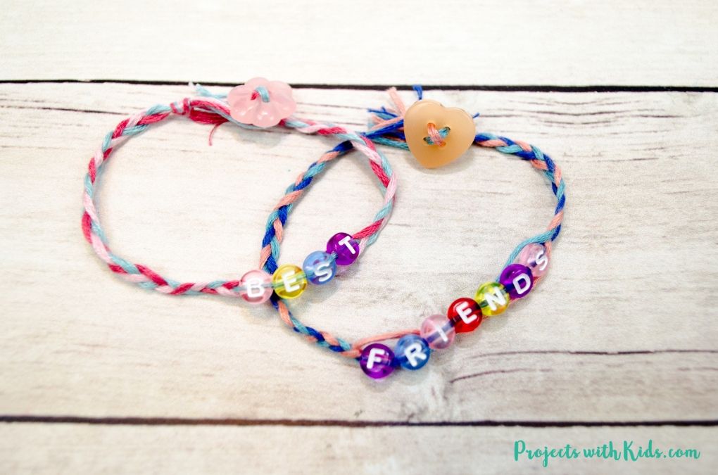 Beaded Friendship Bracelets For Kids To Make —