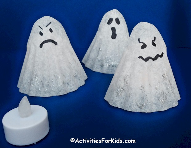 Coffee Filter Ghosts