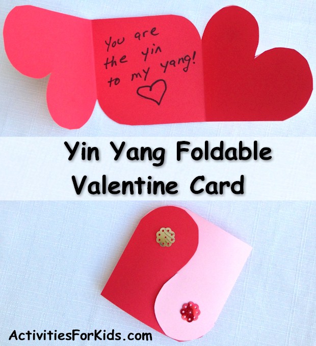 Yin Yang Valentine Hearts