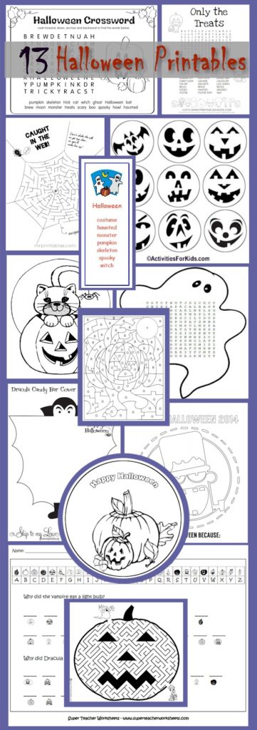 Halloween Printouts