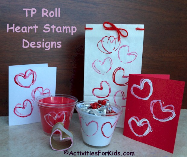 Toilet Paper Roll Christmas Stamps – The Pinterested Parent